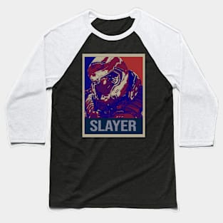 Doom Slayer Poster Baseball T-Shirt